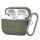 Etui na słuchawki Tech-Protect Silicone Hook do Apple Airpods Pro (1.|2. gen.) olive green